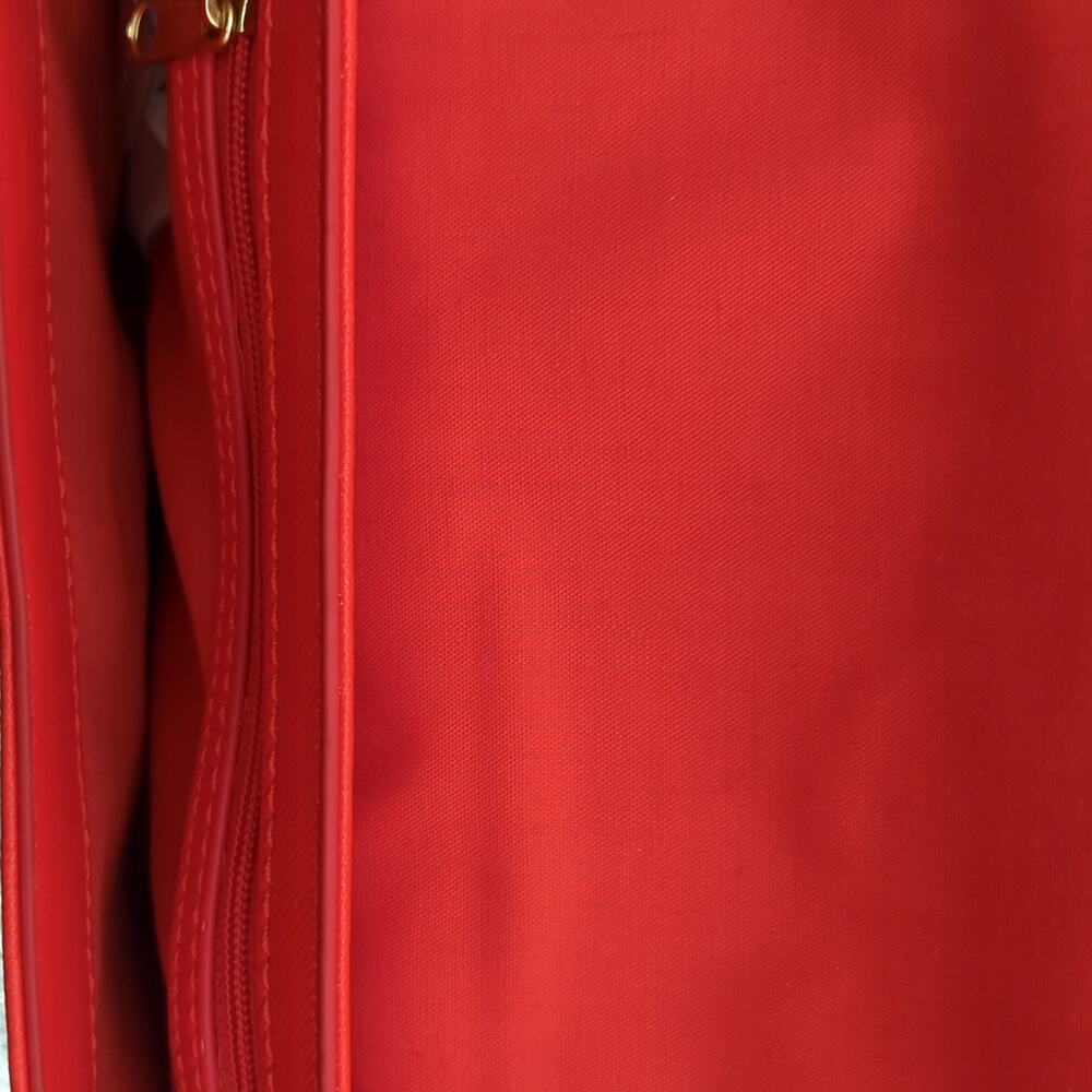 Banana Republic One Size Red Chain Crossbody Bag - Picture 3 of 4